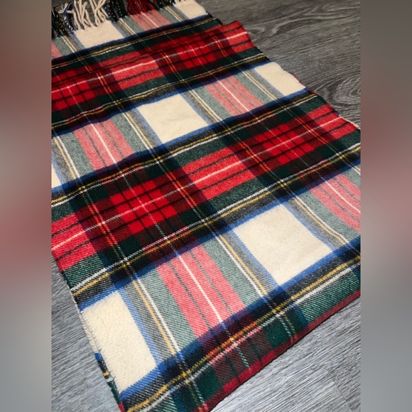 Lord & Taylor Plaid Acrylic Scarf - Picture 8 of 8